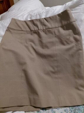 Banana Republic Tan Pencil Skirt